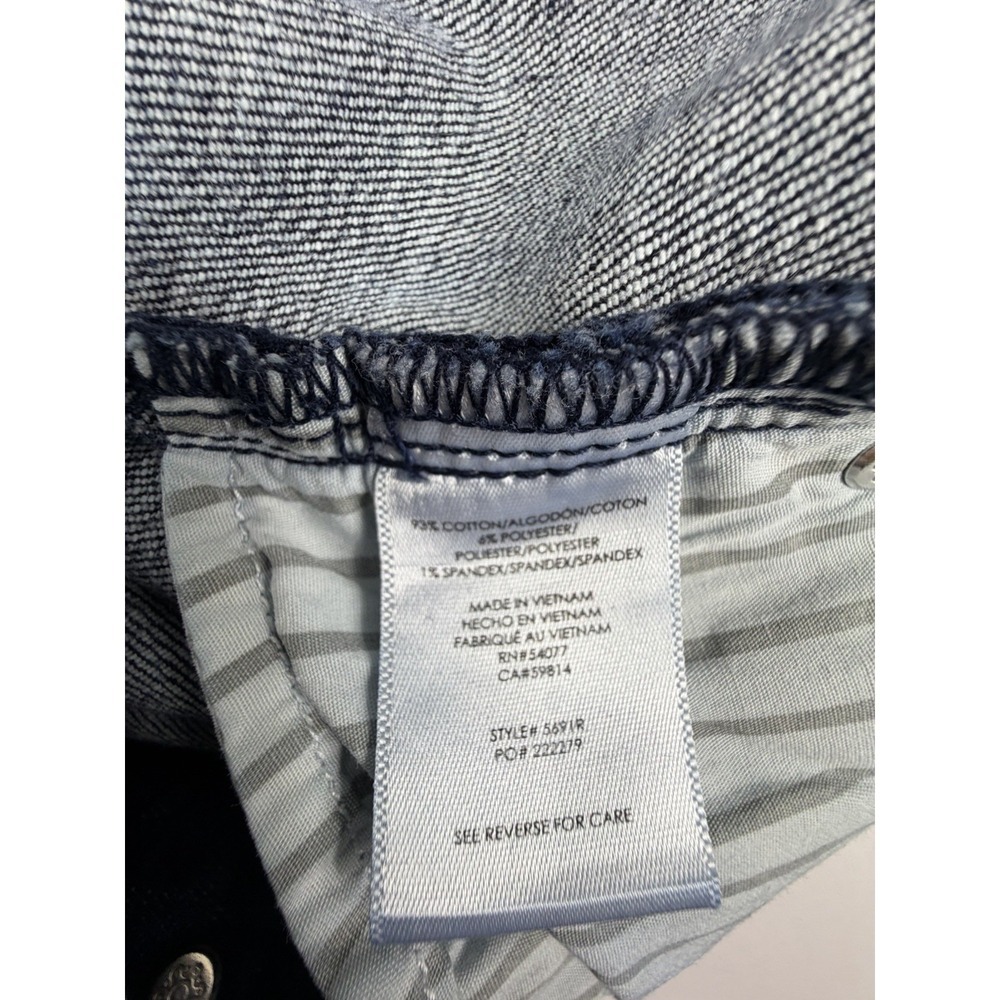 CAbi Trouser Jeans Womens Size 8 Dark Wash Bootcut Stretch Denim - Picture 4 of 9